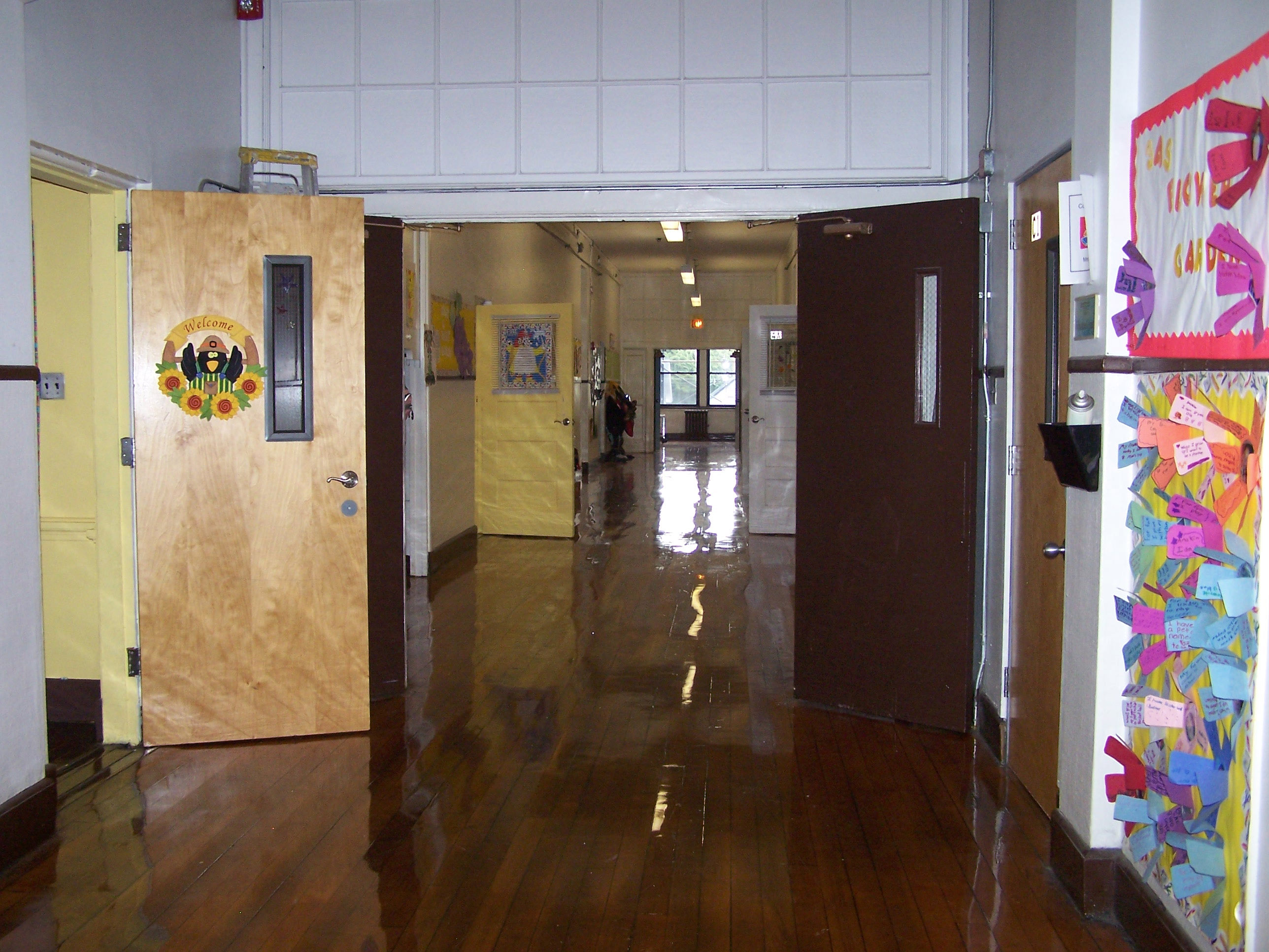 First Floor Hallway