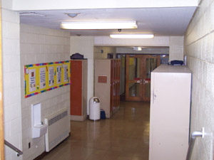 Junior High Hallway