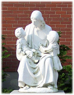 Statue of Jesus & Children